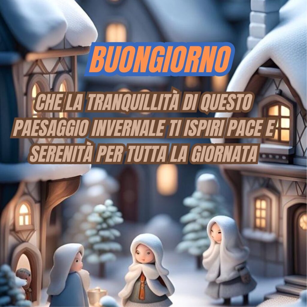 buongiorno invernale