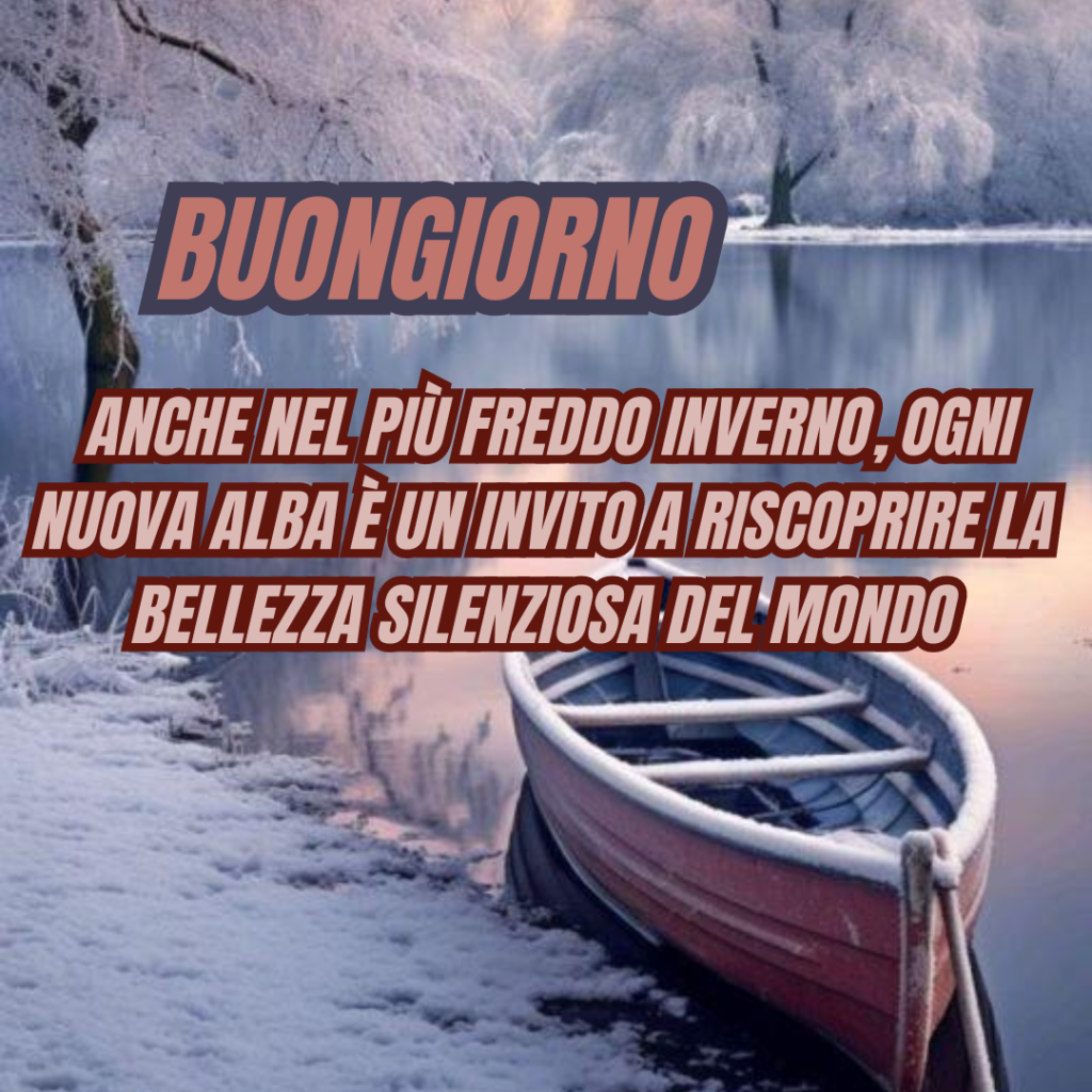 buongiorno invernale