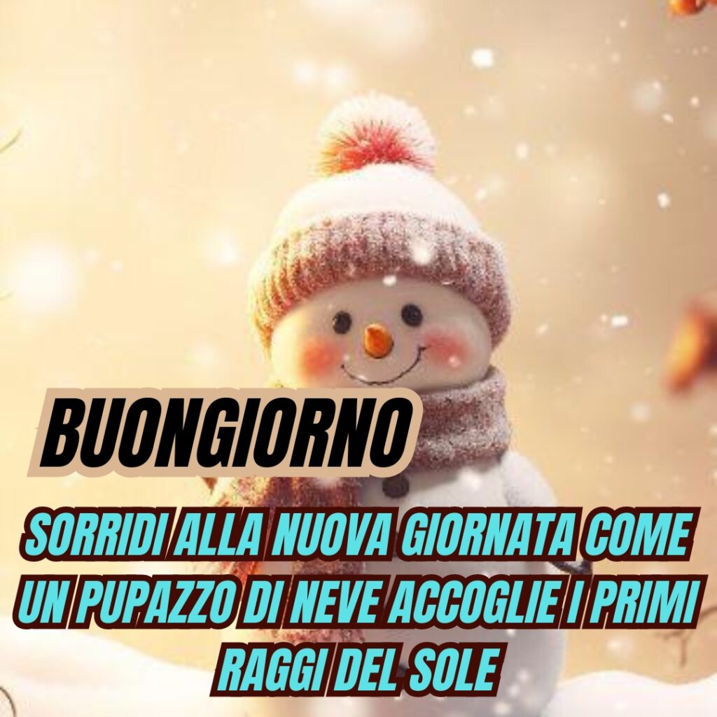 buongiorno invernale