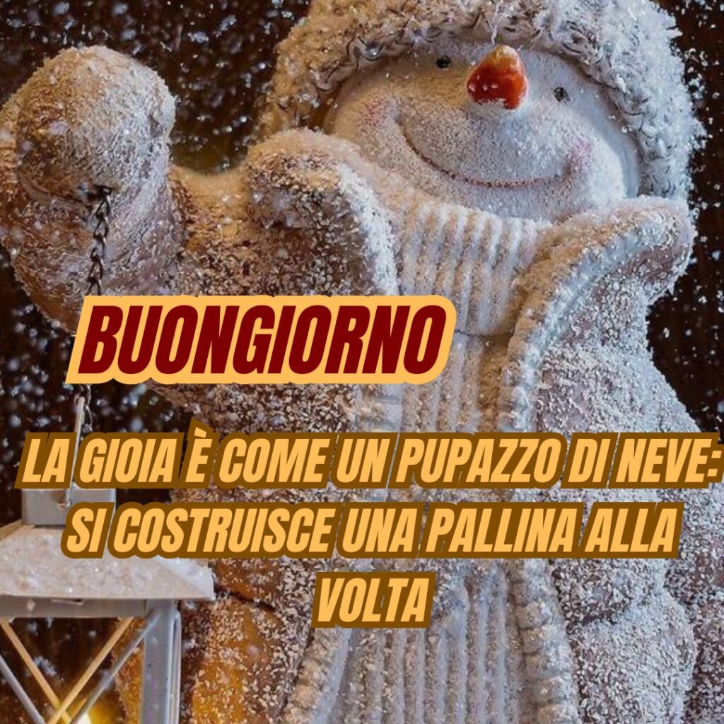 buongiorno invernale