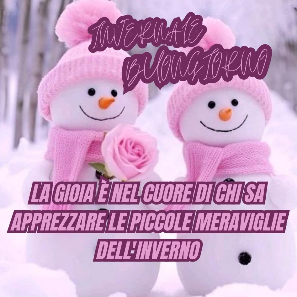 buongiorno invernale